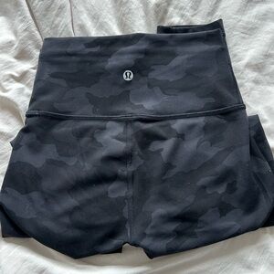 lululemon athletica High-Rise Black Camo leggings